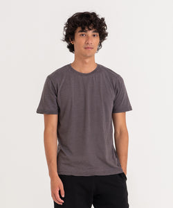 Washed T | washed jet black
