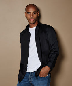 Workforce shirt long-sleeved (classic fit) | black
