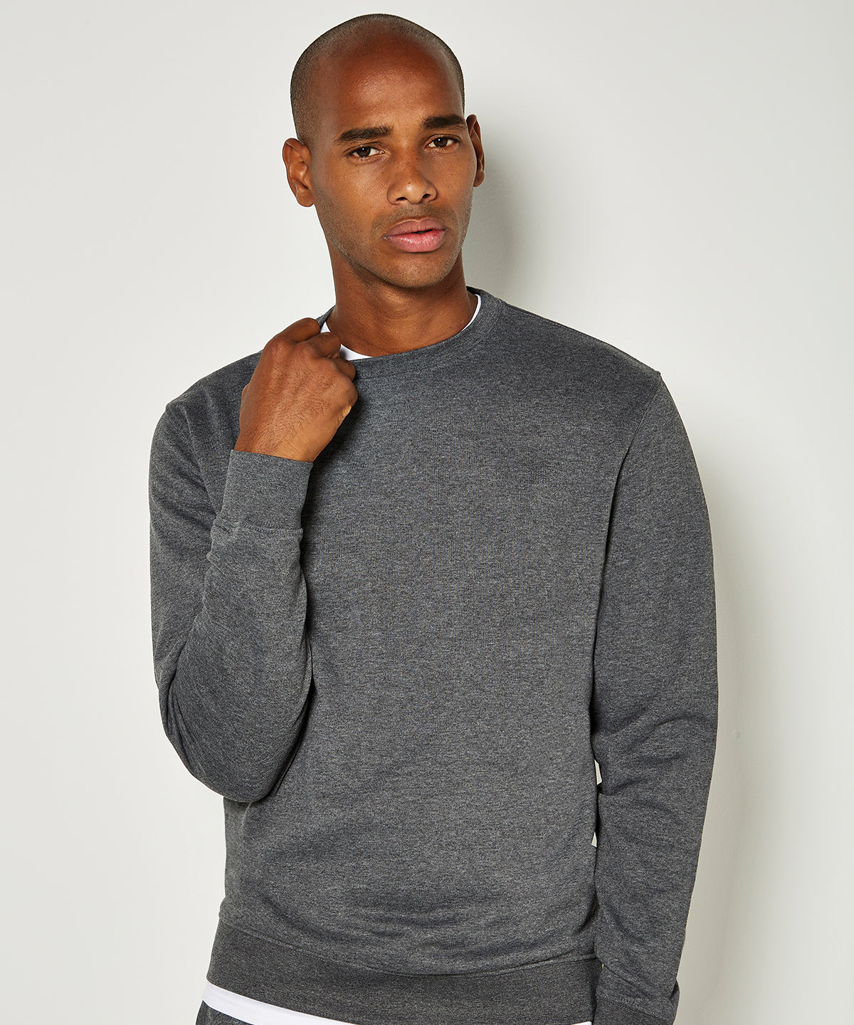 Klassic sweatshirt Superwash® 60C long sleeve (regular fit) | black