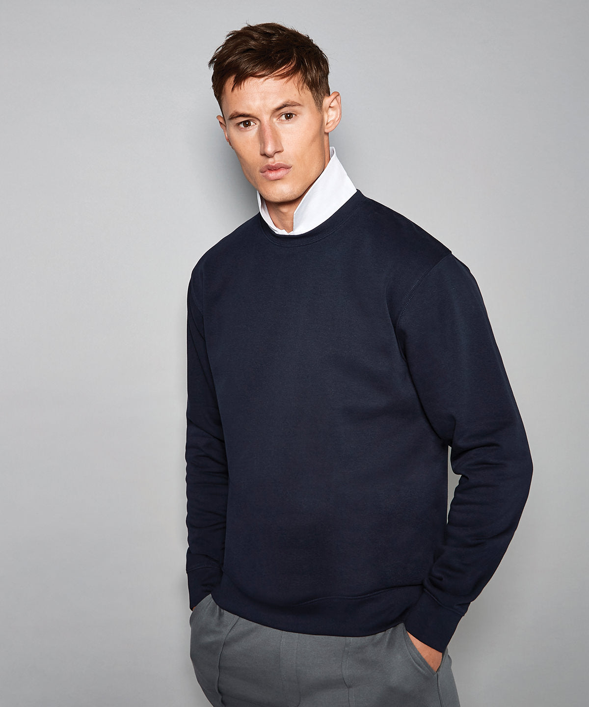 Regular fit sweatshirt | black