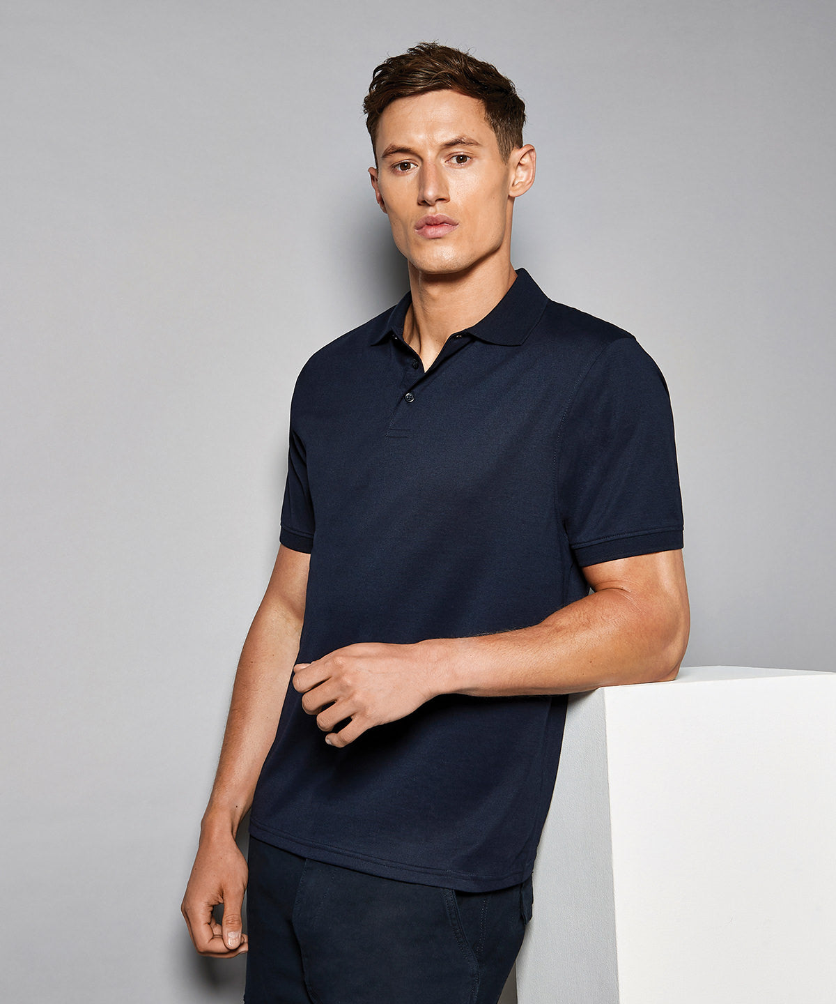 Regular fit Superwash® 60 Jersey polo | black