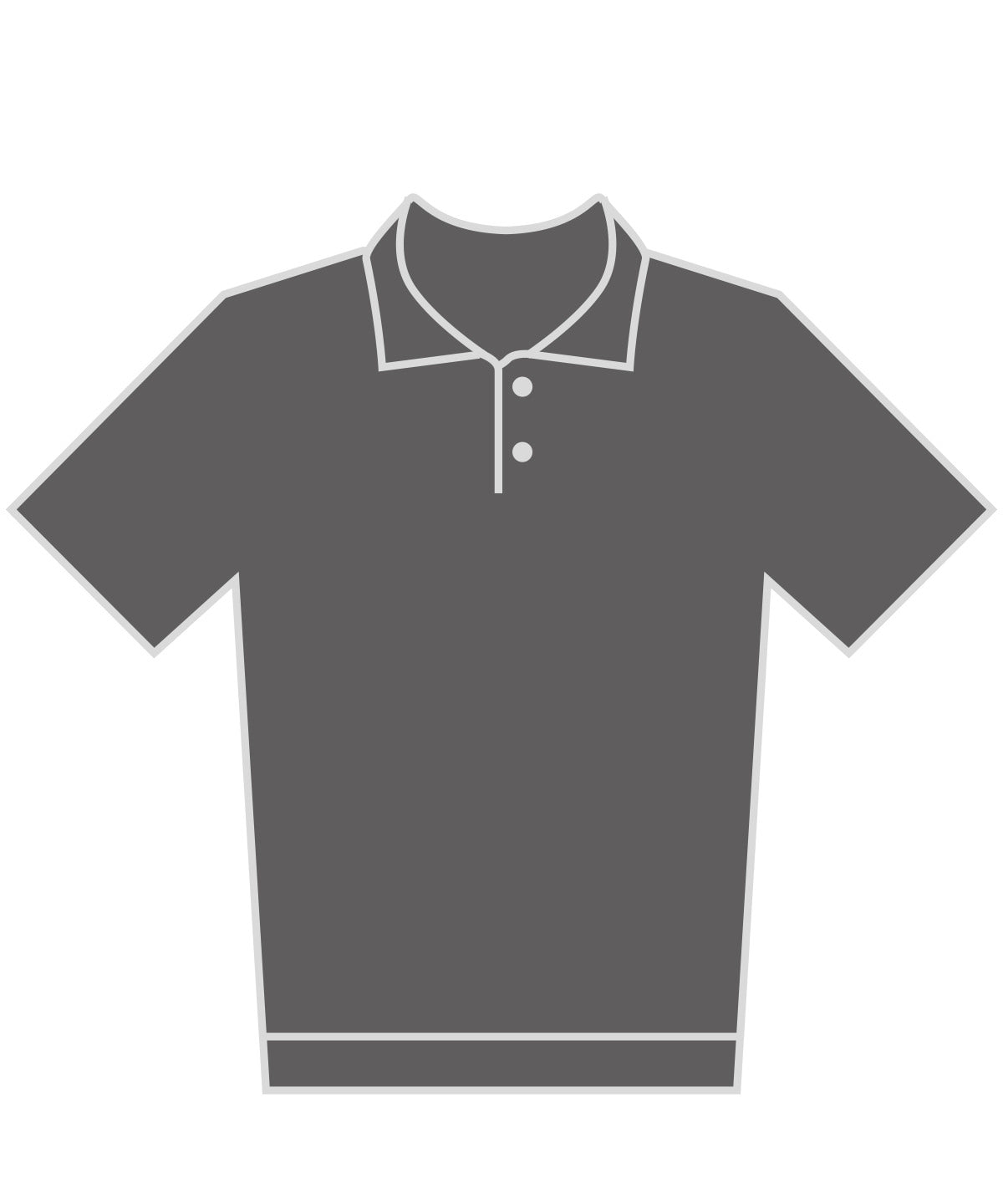 Regular fit recycled Superwash® 60C polo | graphite