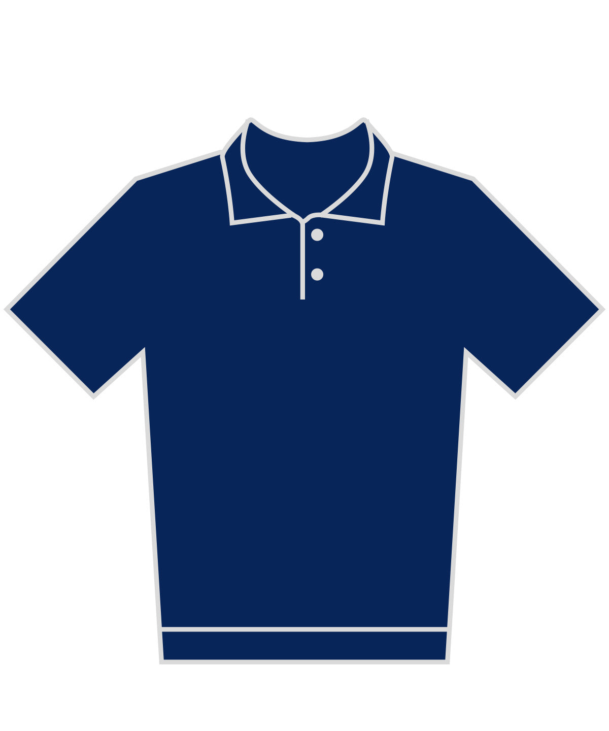 Regular fit recycled Superwash® 60C polo | navy