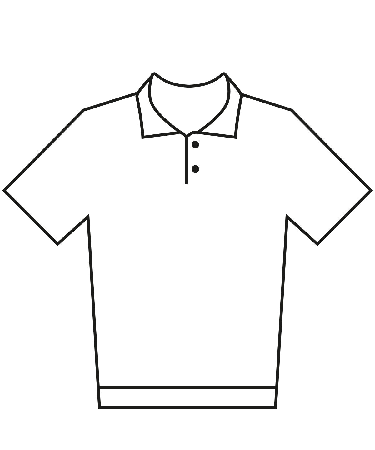Regular fit recycled Superwash® 60C polo | white