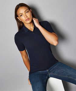 Womens workforce polo (regular fit) | black