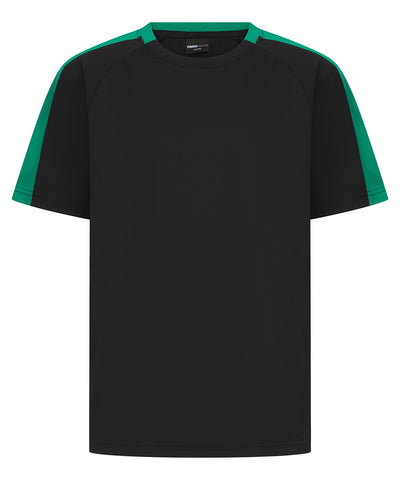 Kids team t-shirt | black/emerald