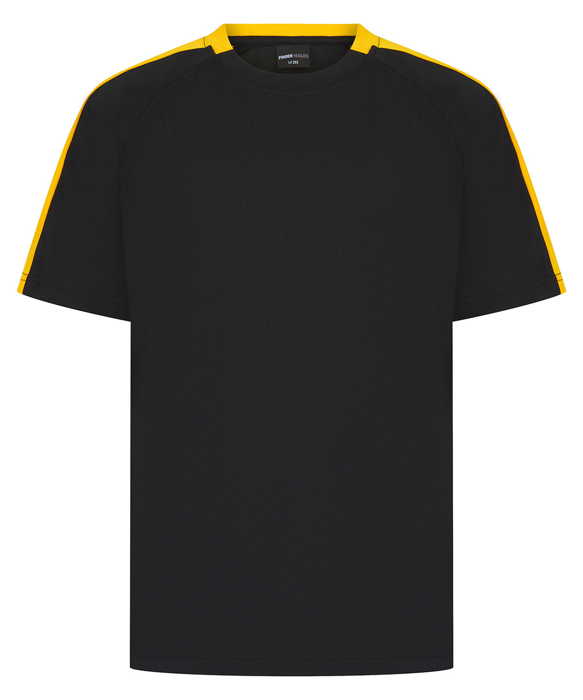 Kids team t-shirt | black/gold