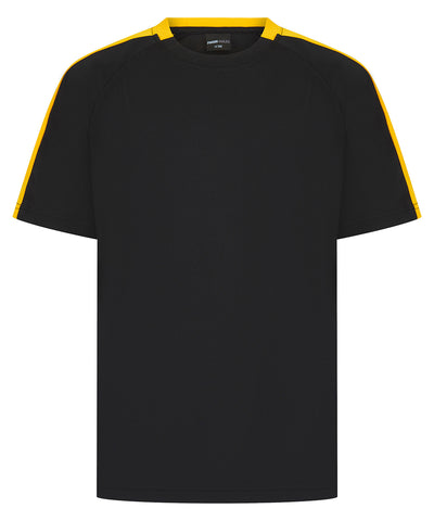 Kids team t-shirt | black/gold