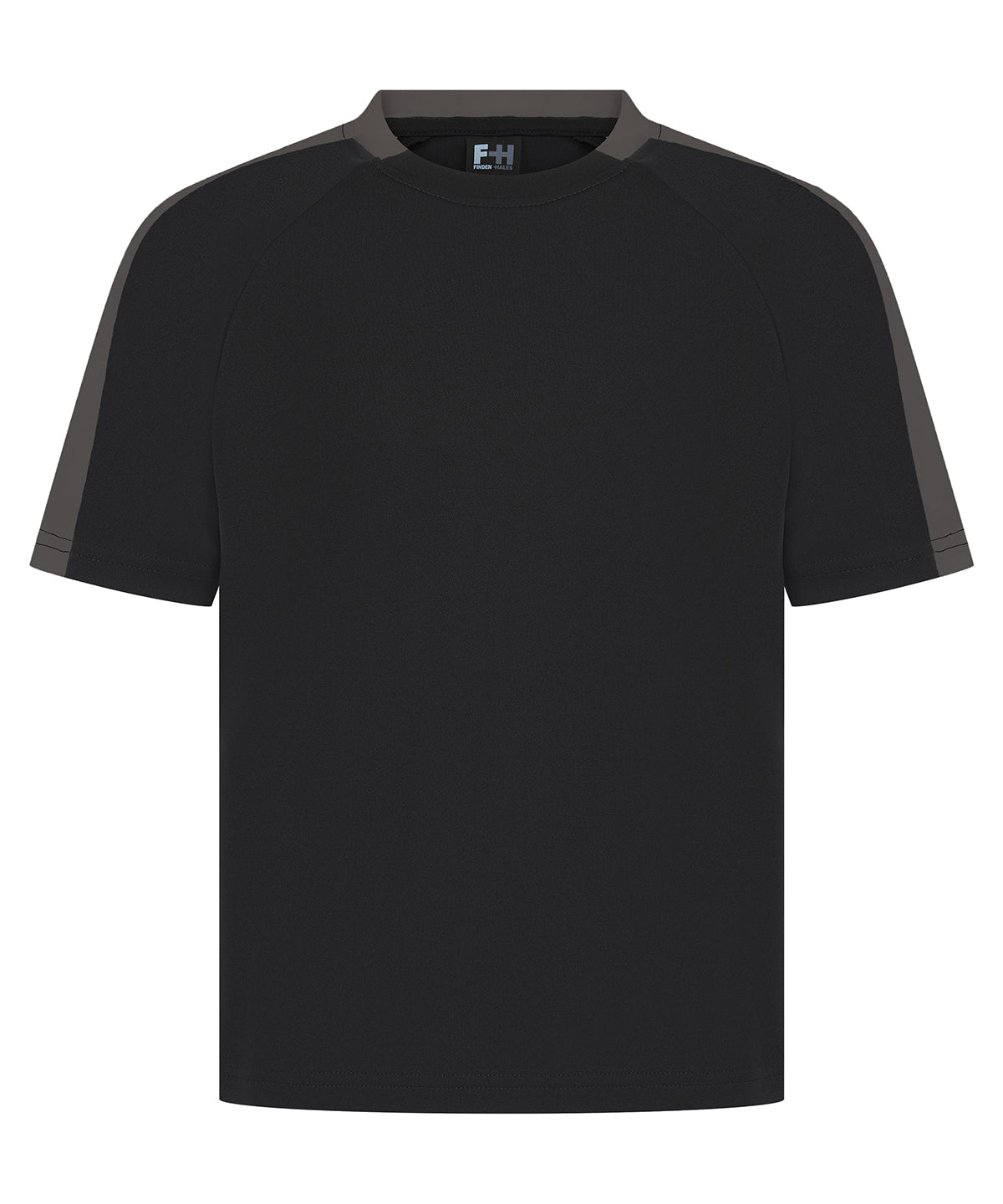 Kids team t-shirt | black/gunmetal