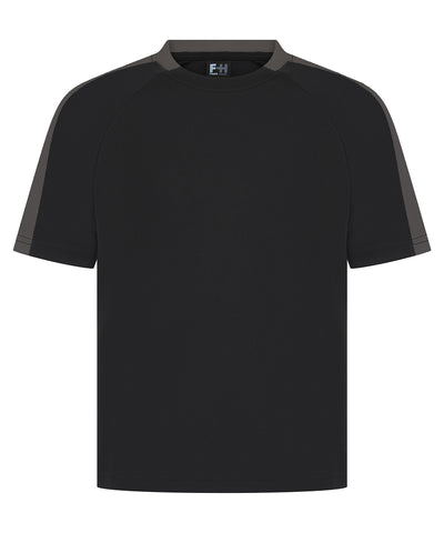 Kids team t-shirt | black/gunmetal