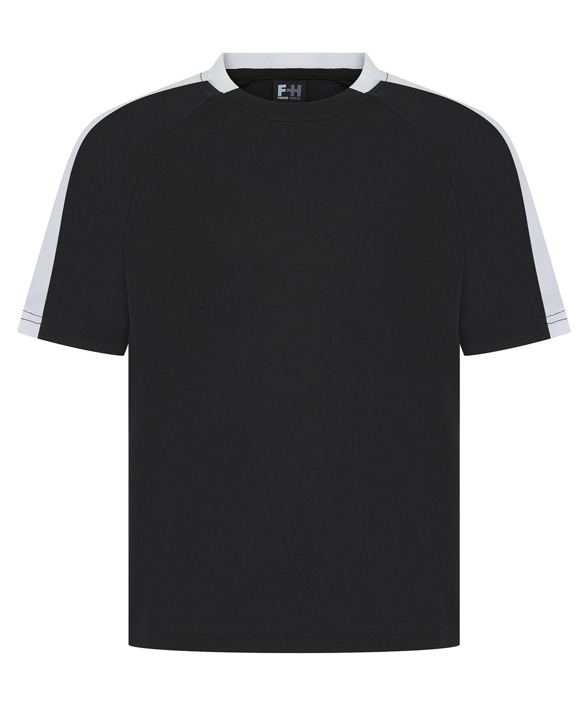 Kids team t-shirt | black/white