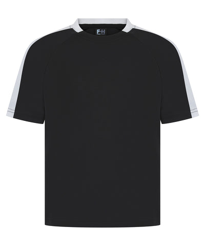 Kids team t-shirt | black/white