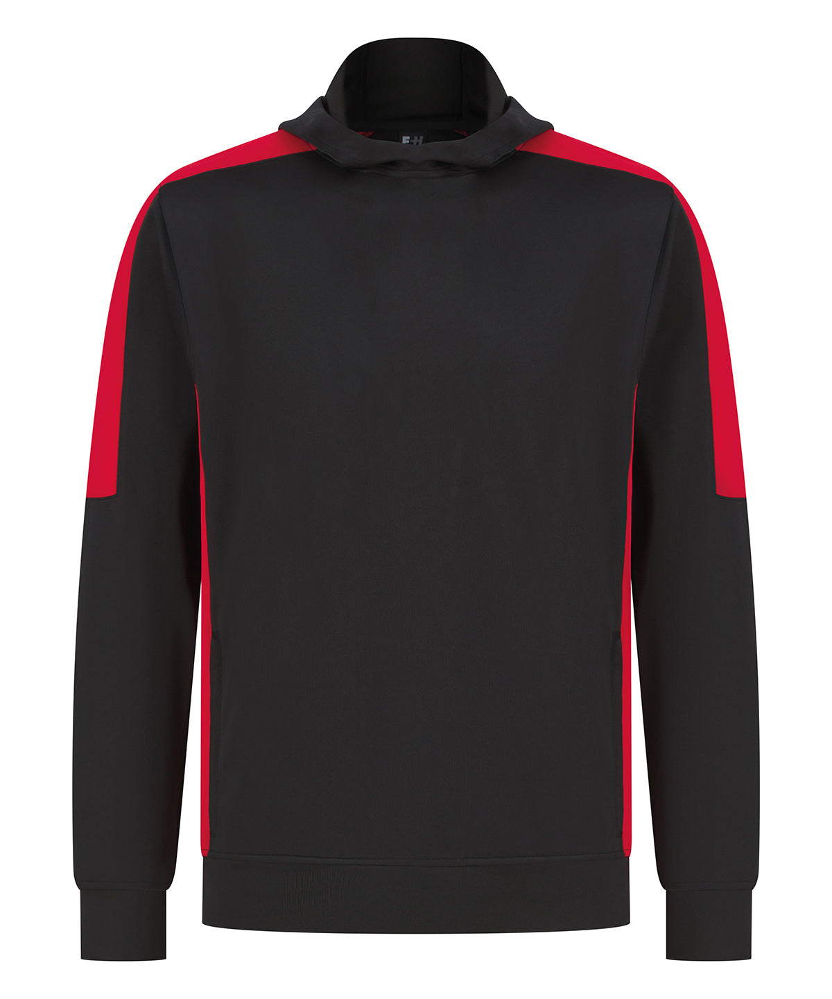 Adults team hoodie | Black/Red