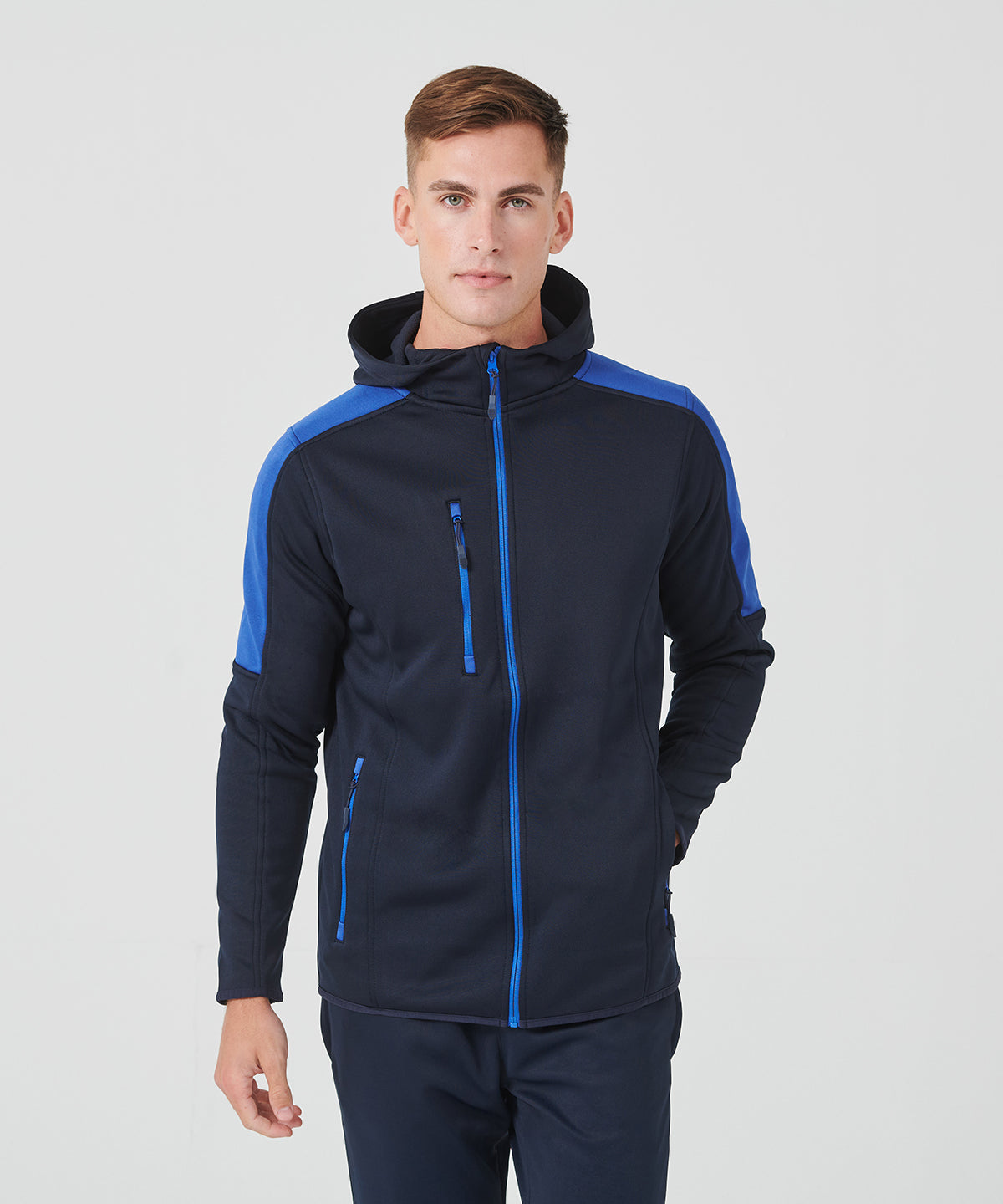 Active softshell jacket | black/red
