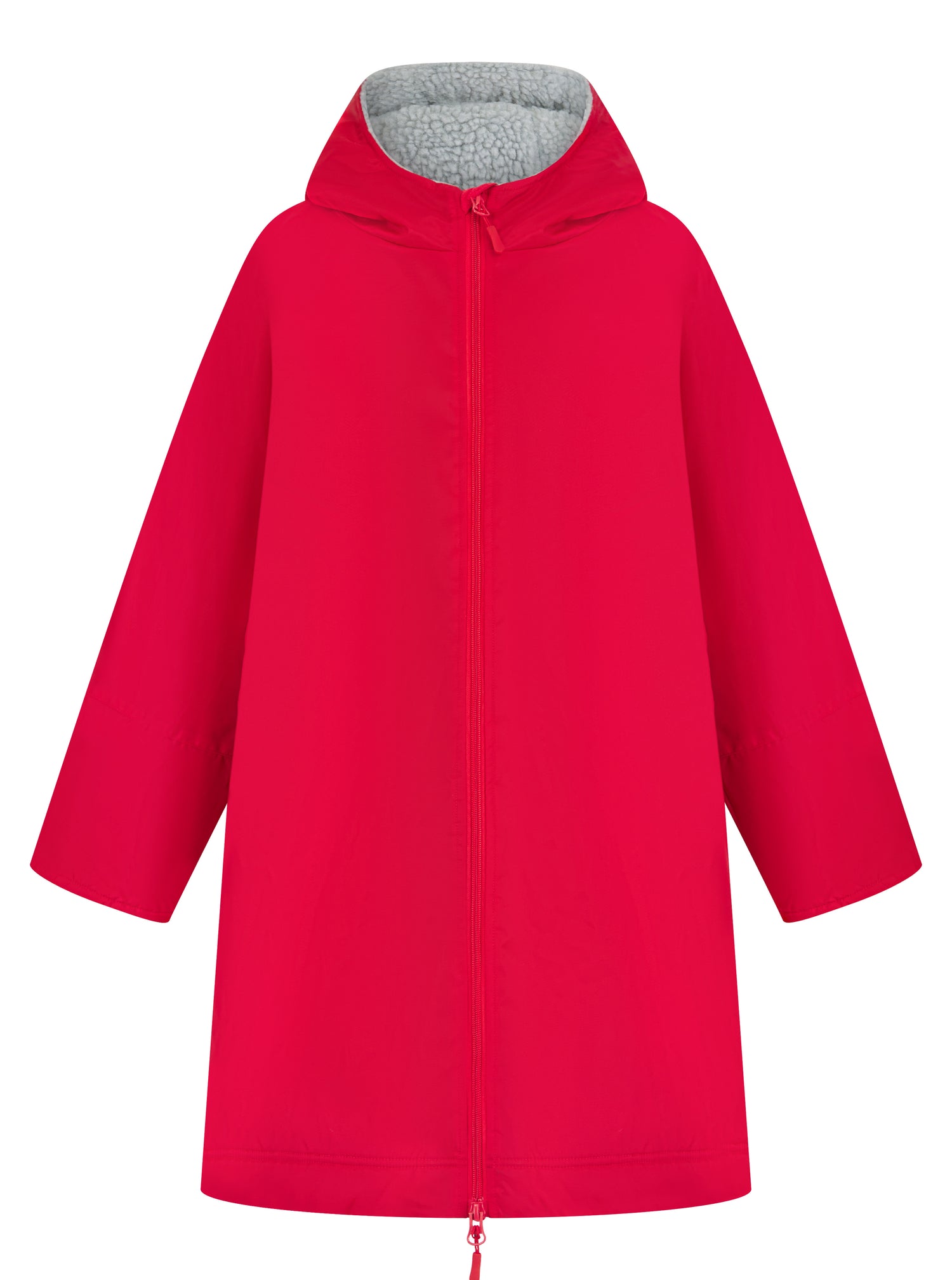 Kids all-weather robe | red