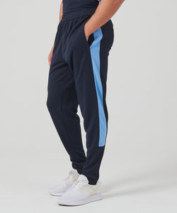 Knitted tracksuit pants | black/gold