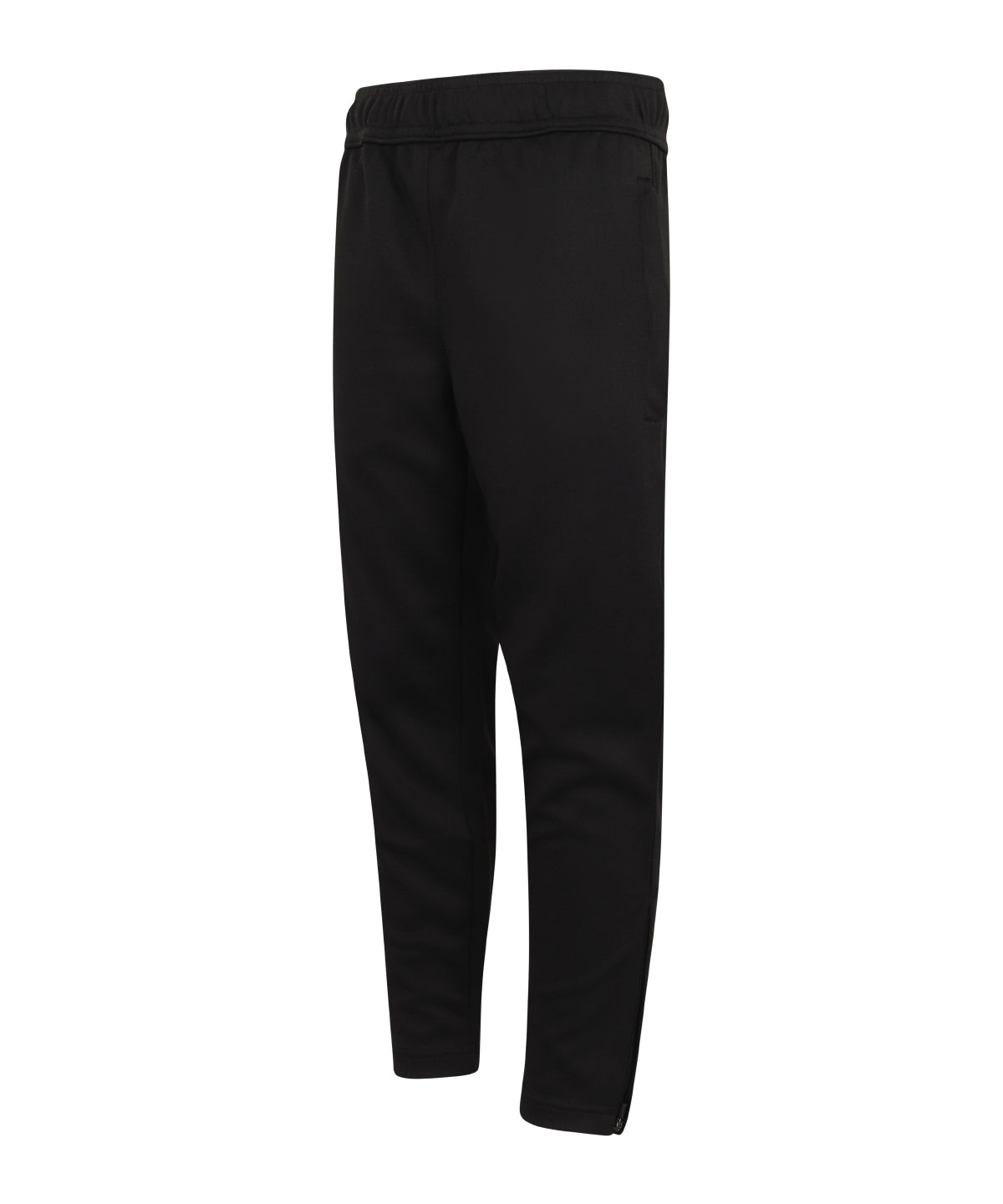 Kids knitted tracksuit pants | black
