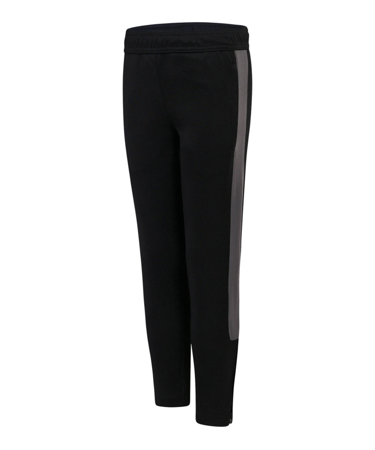 Kids knitted tracksuit pants | black/gunmetal grey