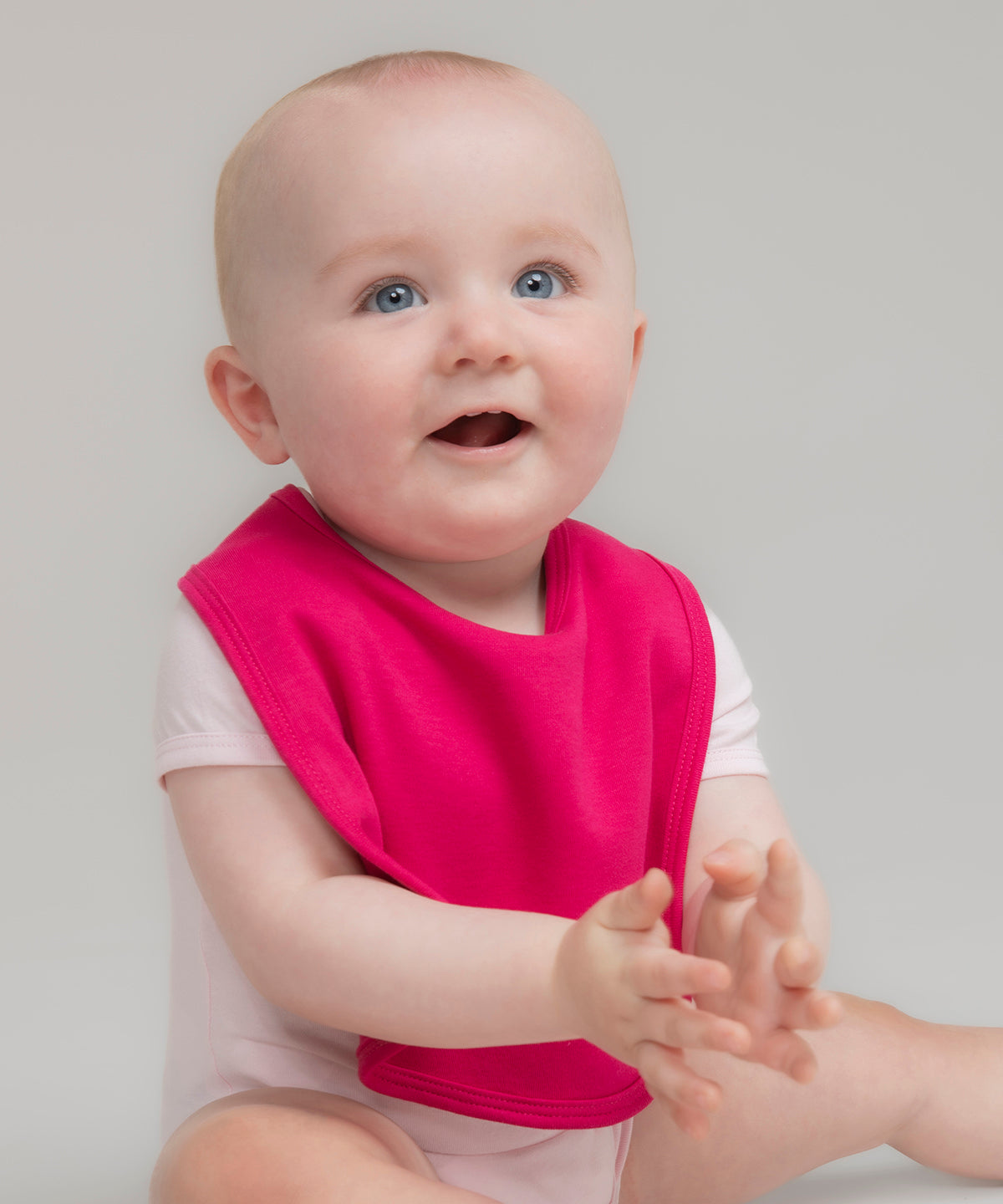 Plain and contrast bib | sunflower