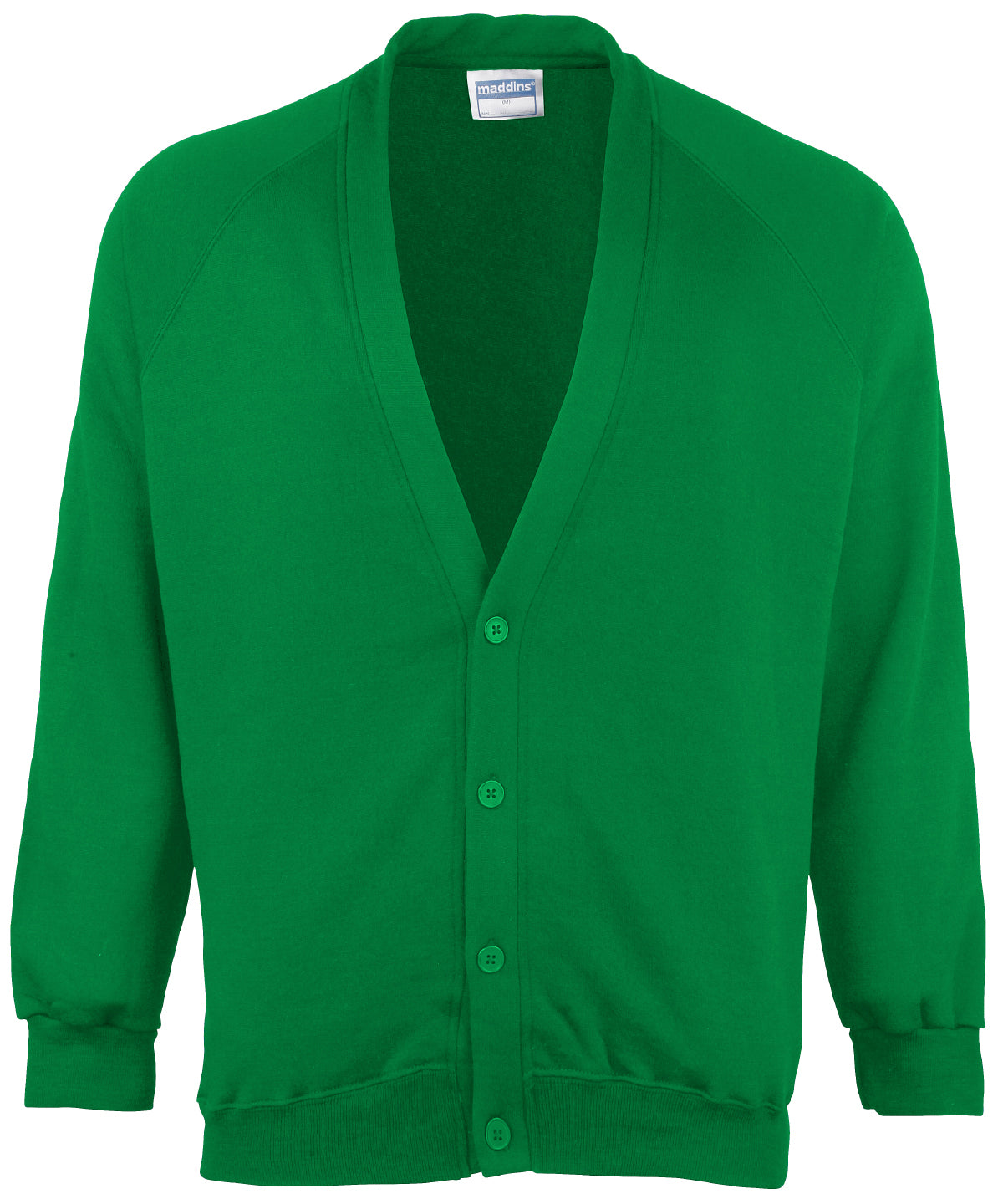 Kids Coloursure cardigan | emerald