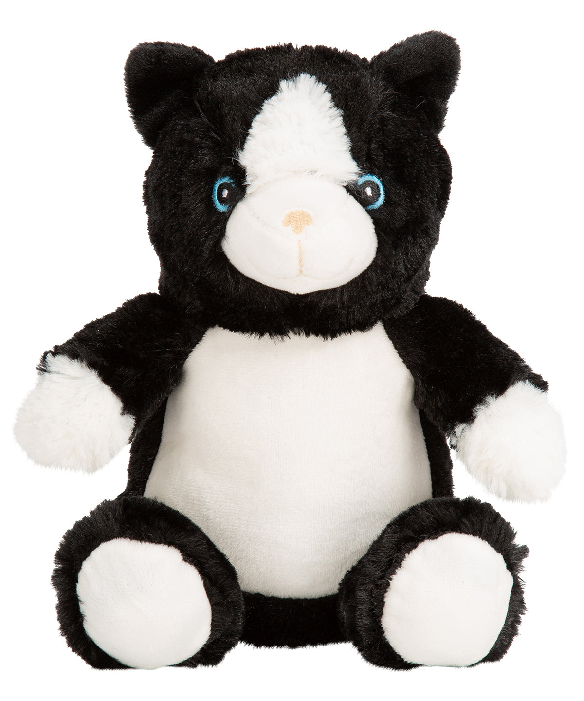 Printme mini teddy | cat black/white