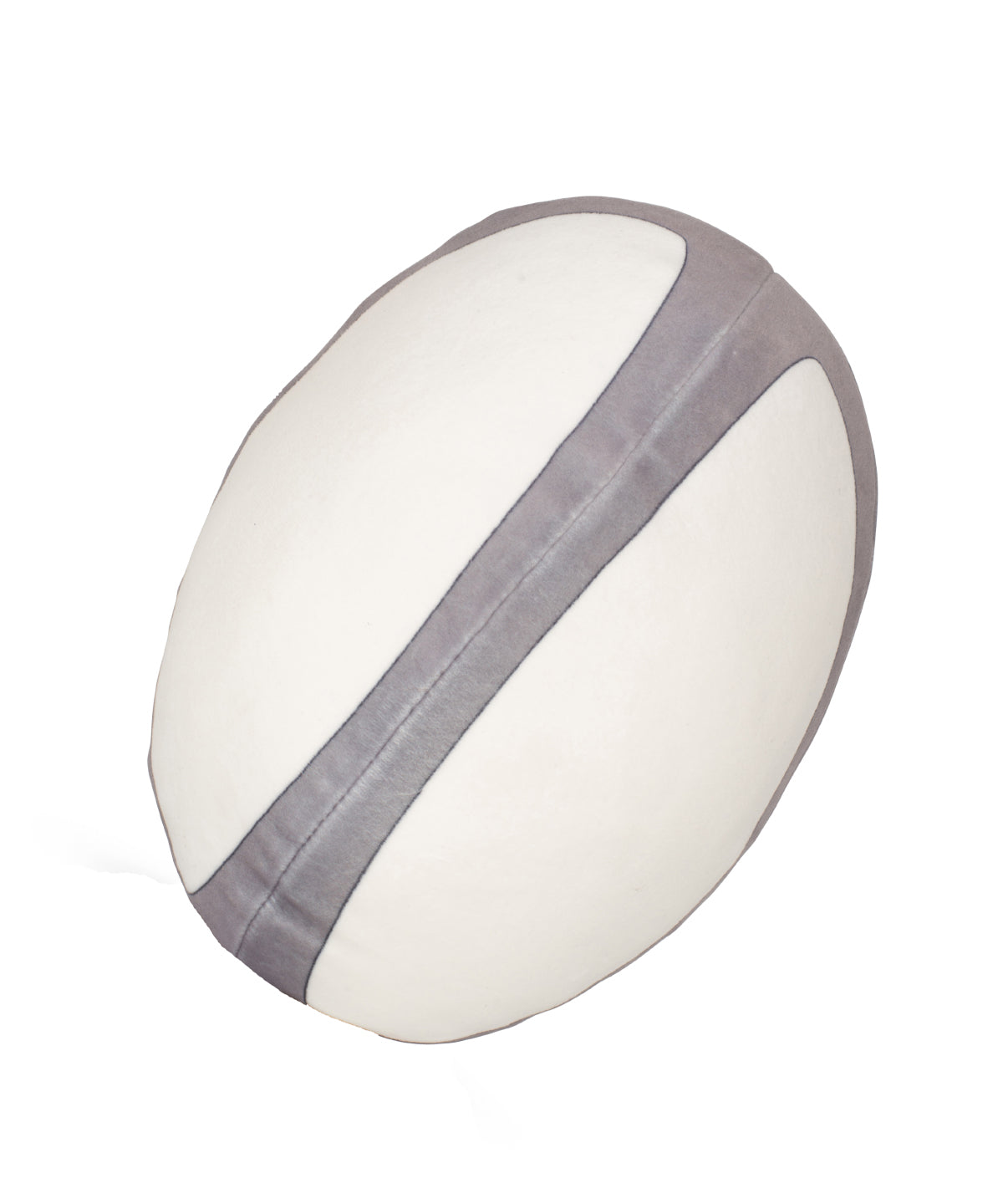 Zippie rugby ball | white/grey