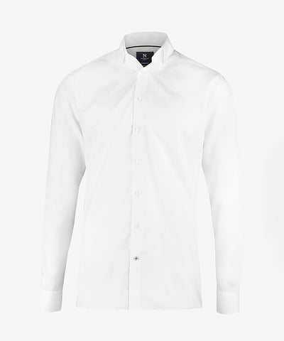 Portland modern fit  super non-iron business shirt | white
