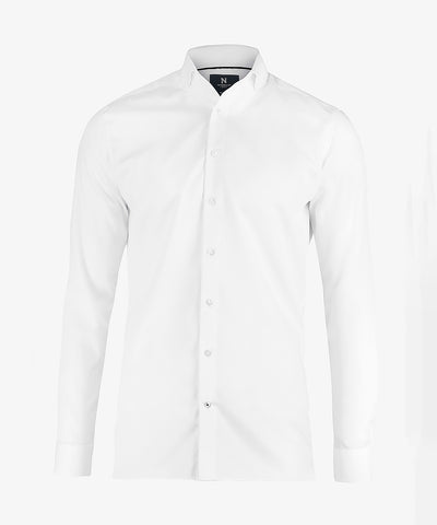 Portland slim fit  super non-iron business shirt | white