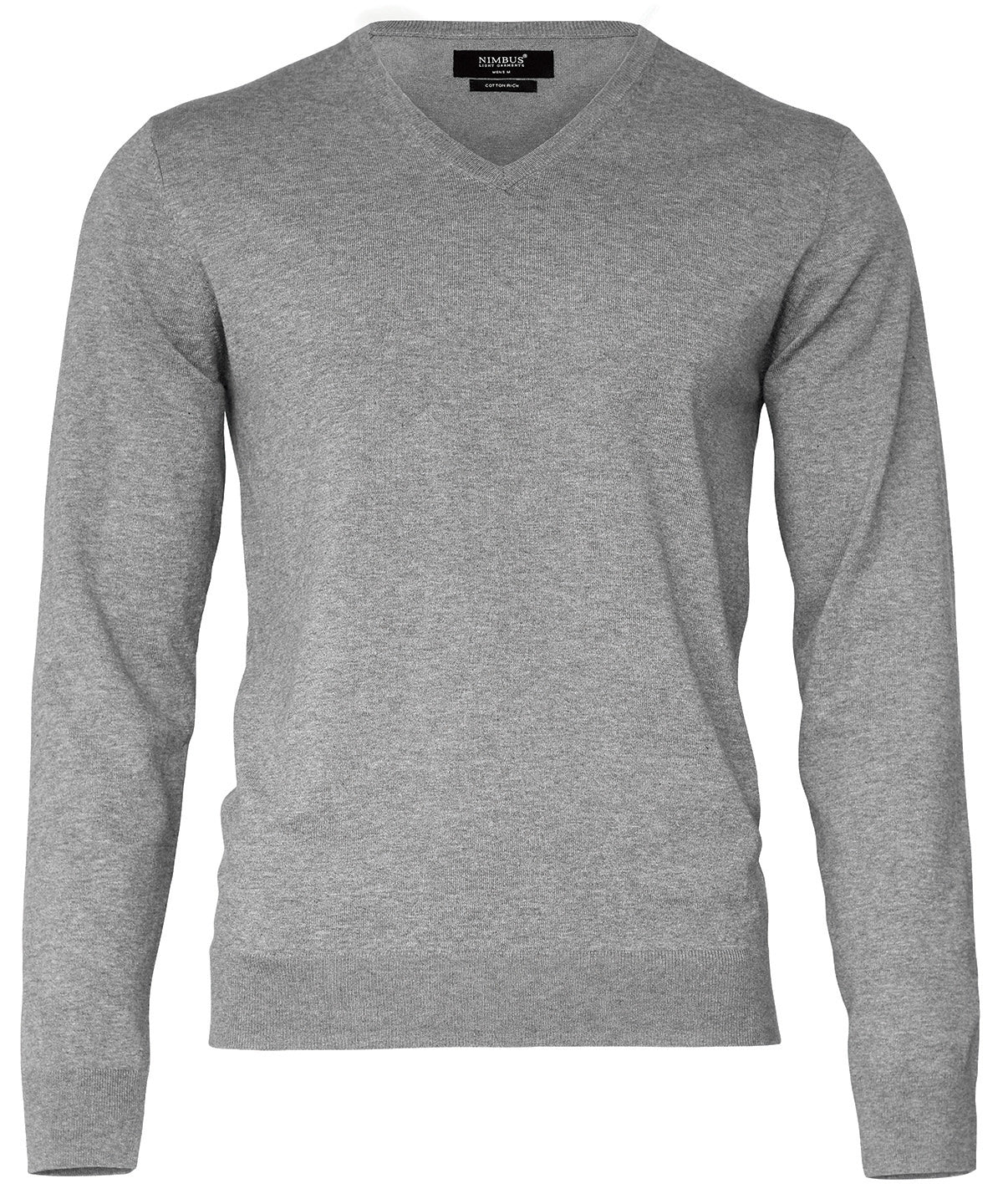 Brighton  elegant v-neck knit | grey