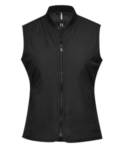 Womens Maine  pleasantly padded gilet | black