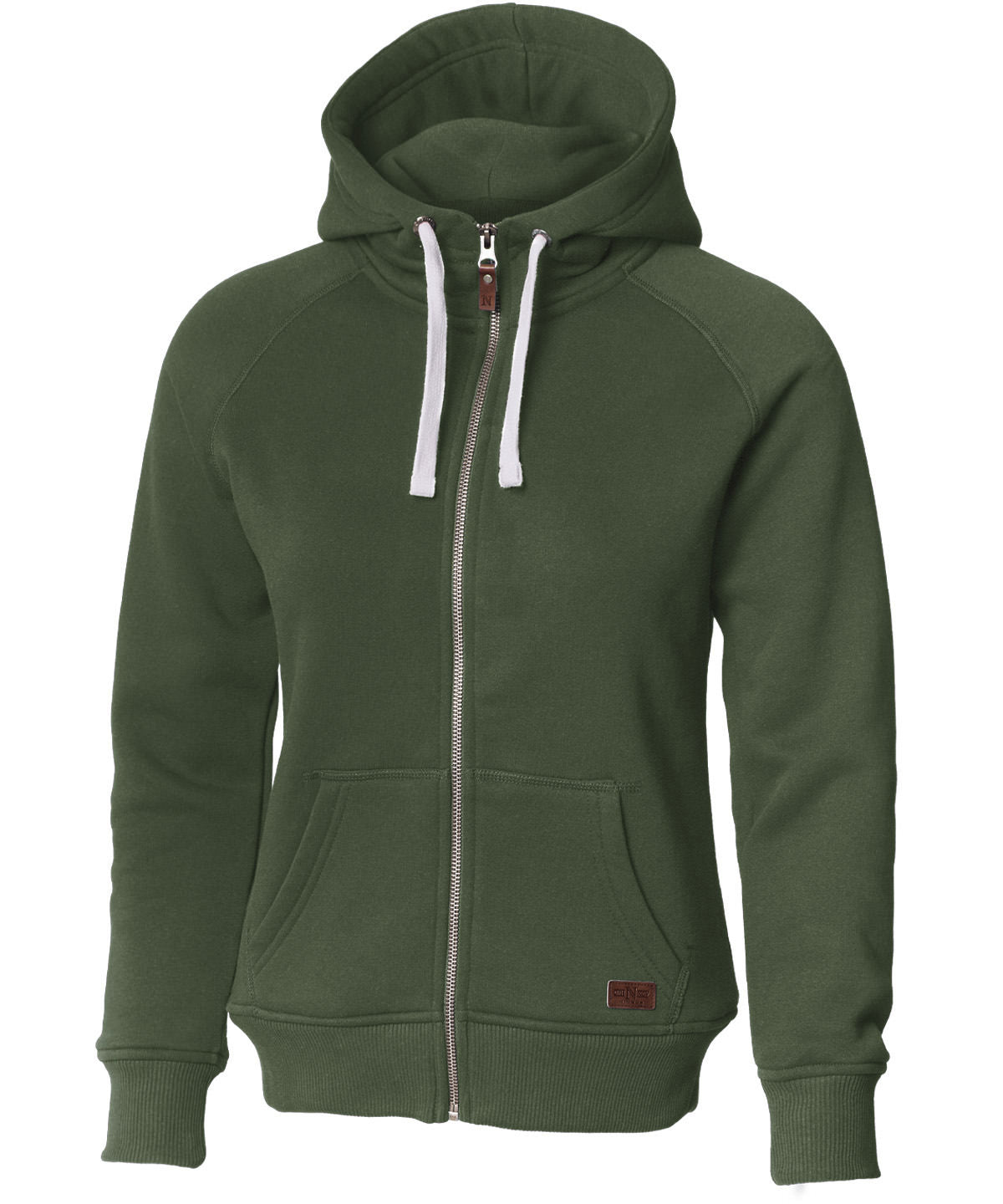 Womens Williamsburg  fashionable hooded sweatshirt | olive
