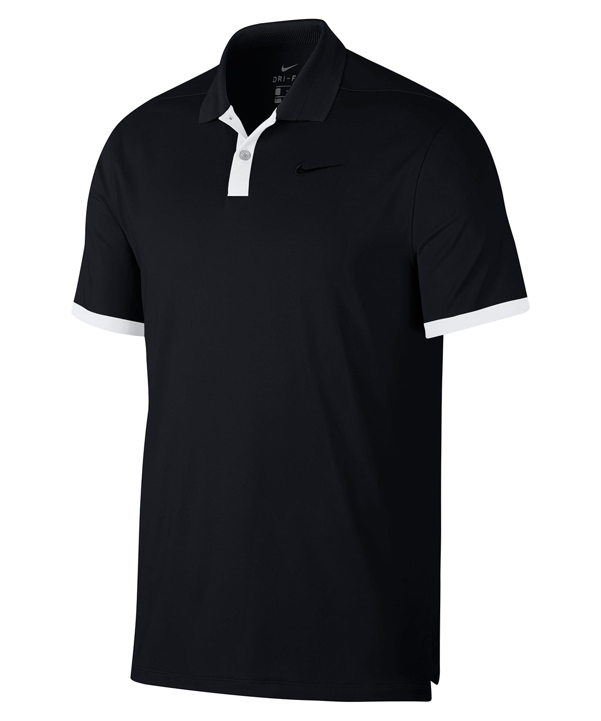 Dry vapor colour block polo | Black/White/Black