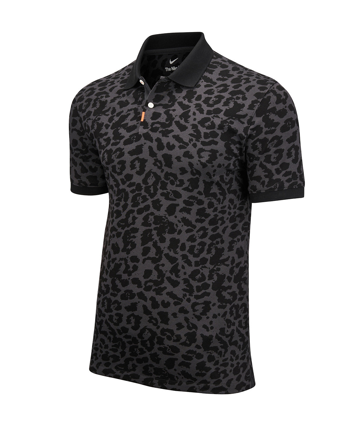 Nike polo golf primal print slim | Smoke Grey/Black