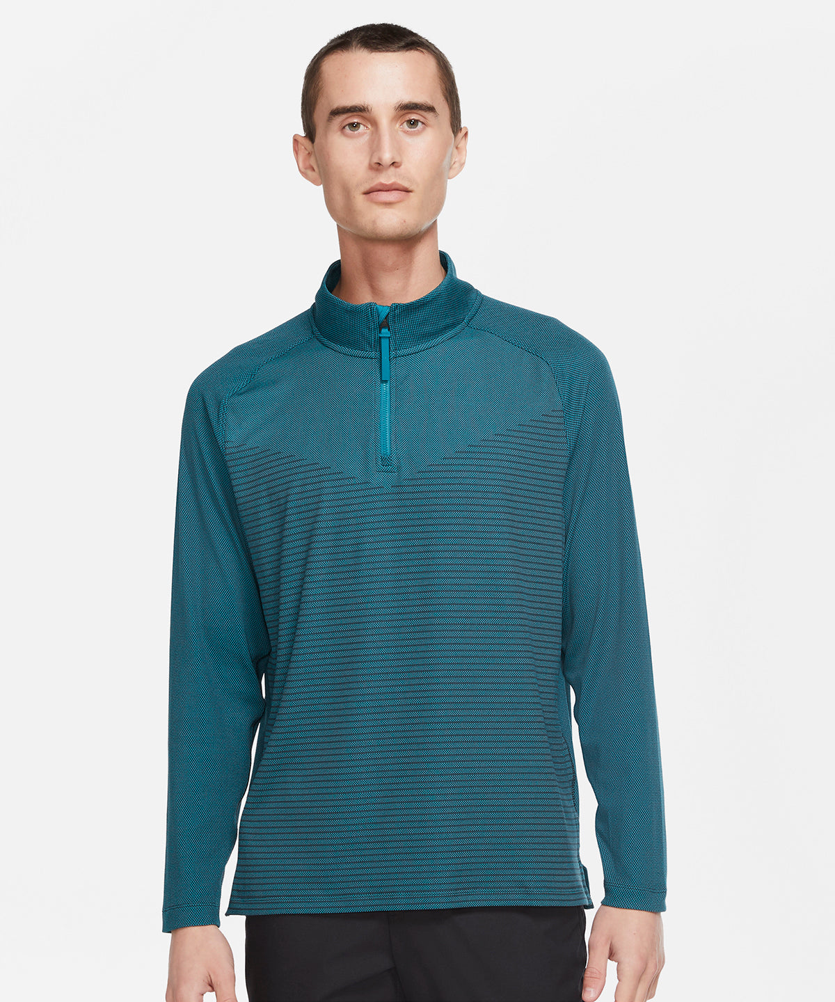Nike Vapor half-zip top | black/dark smoke grey/black