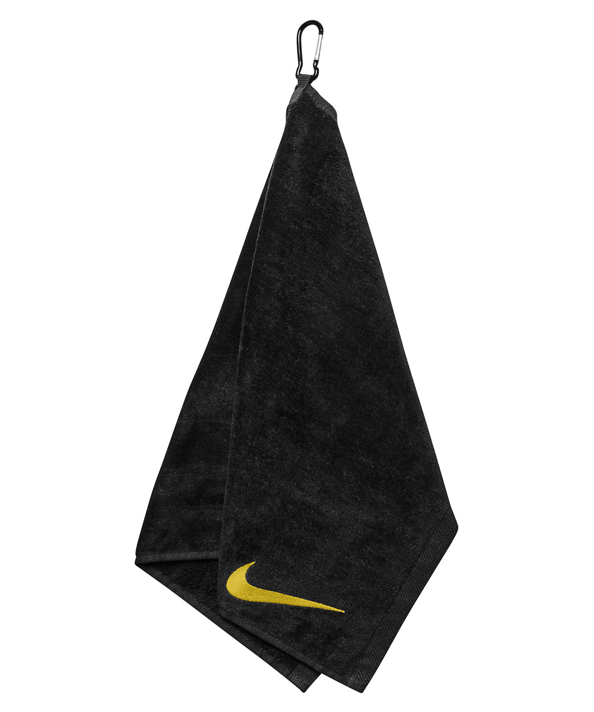 Nike performance golf towel | black/metallic gold
