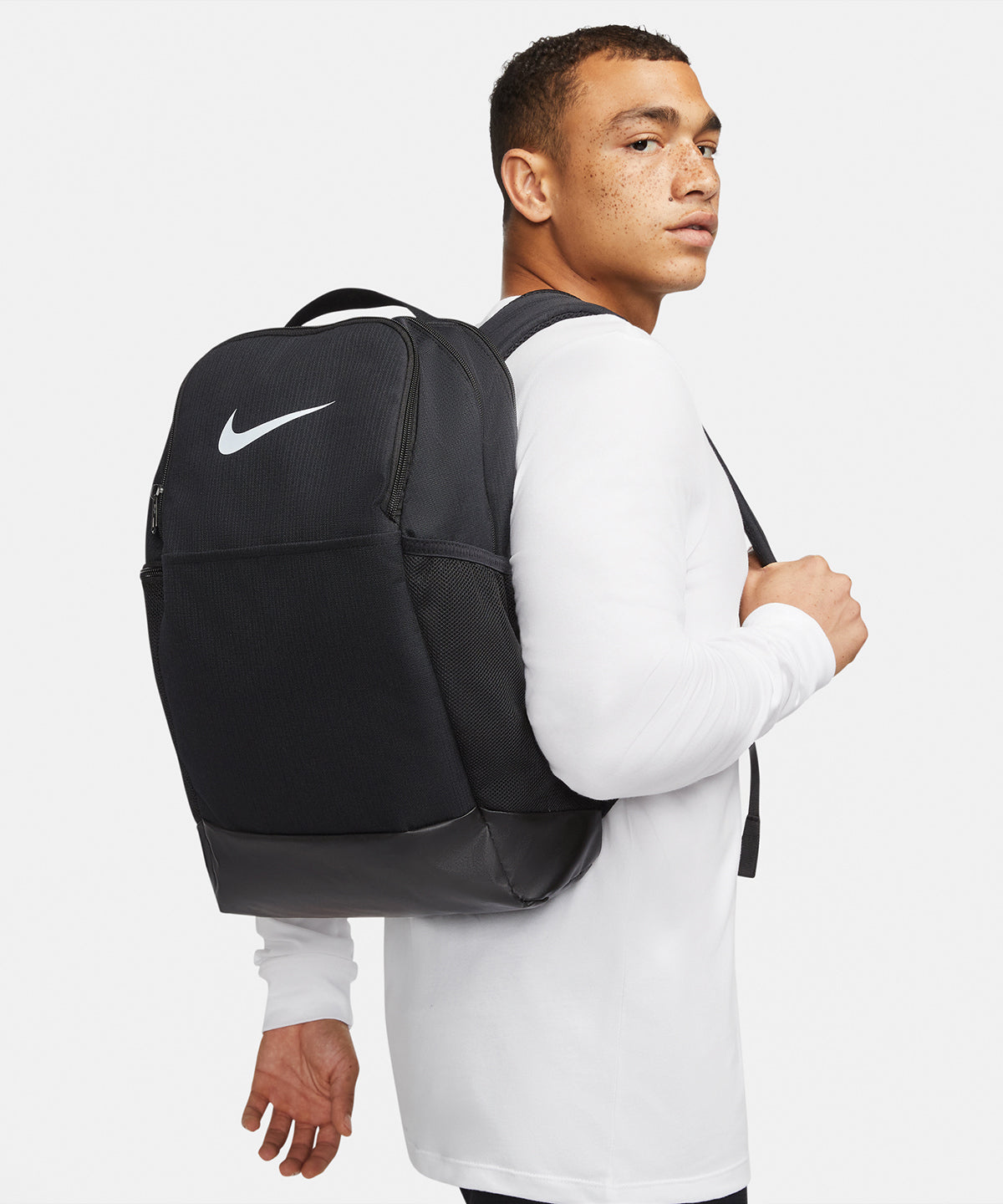 Nike Brasilia backpack (24 litre) | black/black/white