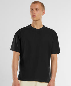 Oversized Jersey tee | black
