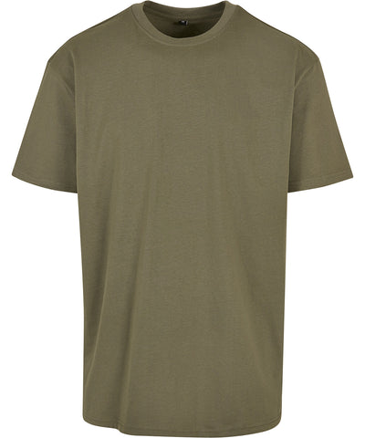 Oversized Jersey tee | olive