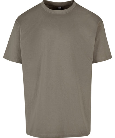 Oversized Jersey tee | pale olive