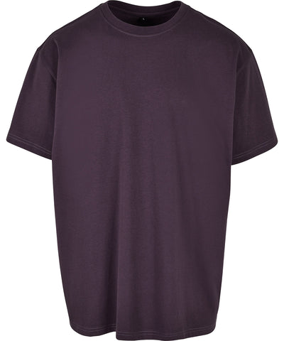 Oversized Jersey tee | plum purple