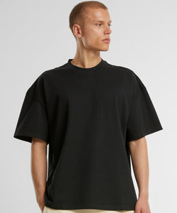 Heavy Jersey oversized tee | black