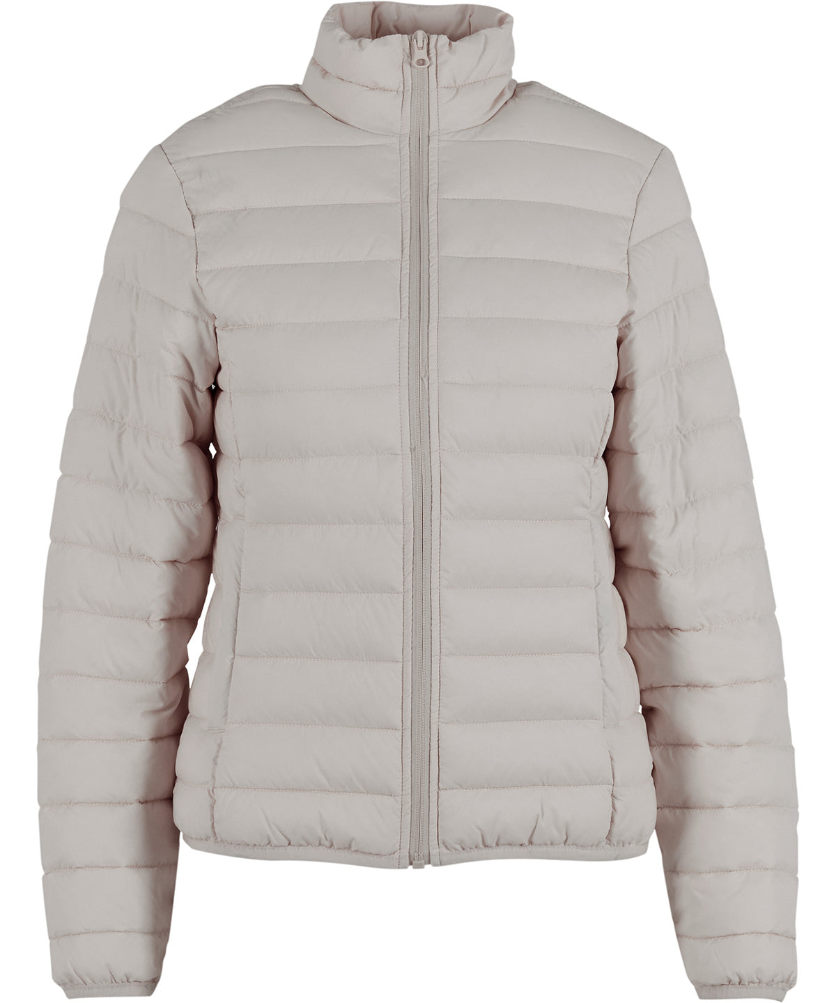 Womens light puffer jacket | light asphalt