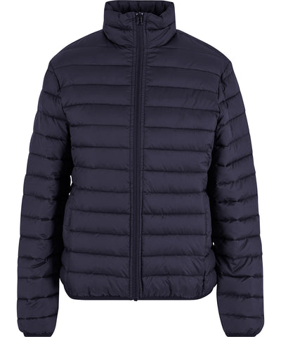 Womens light puffer jacket | navy