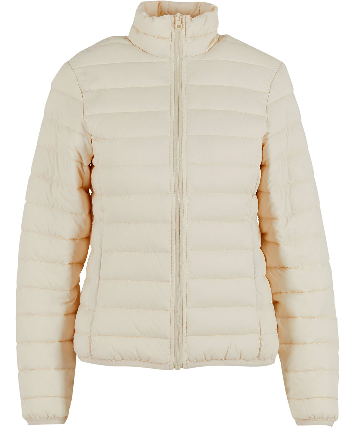 Womens light puffer jacket | sand