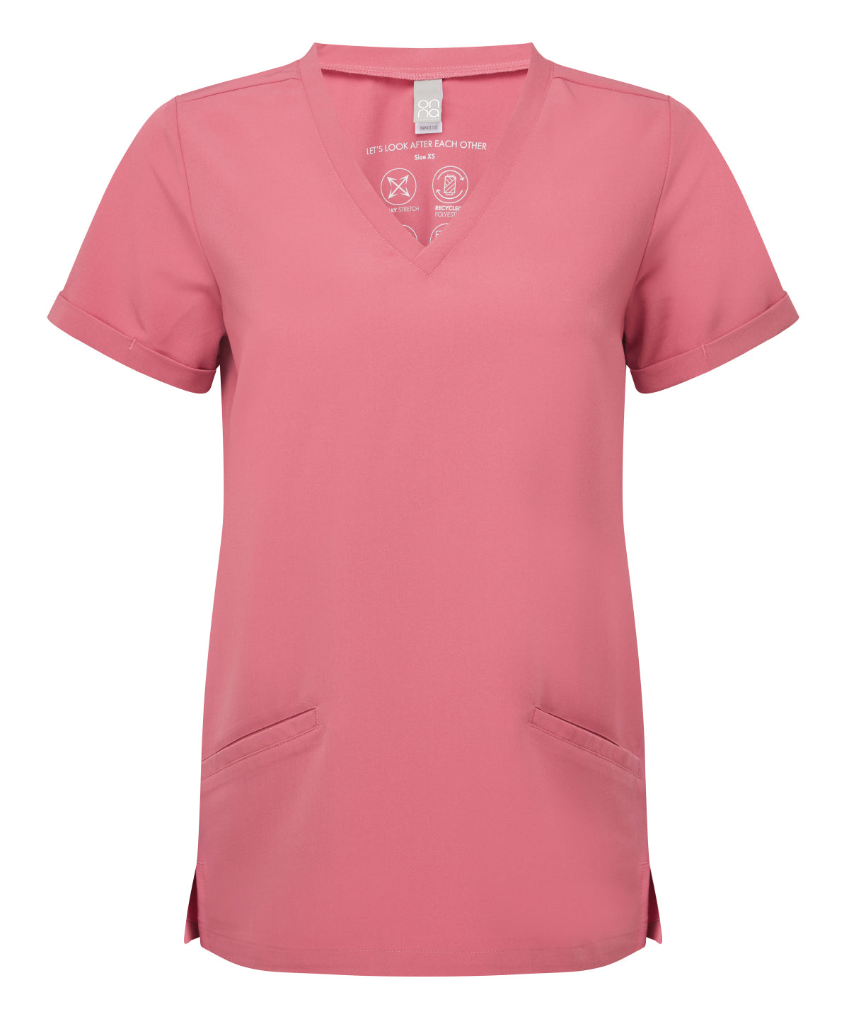 Womens Invincible Onna-stretch tunic | calm pink