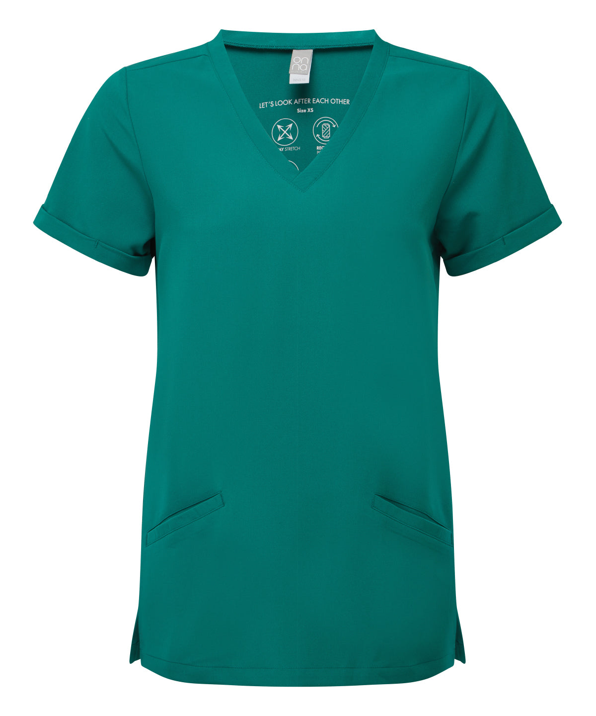 Womens Invincible Onna-stretch tunic | clean green