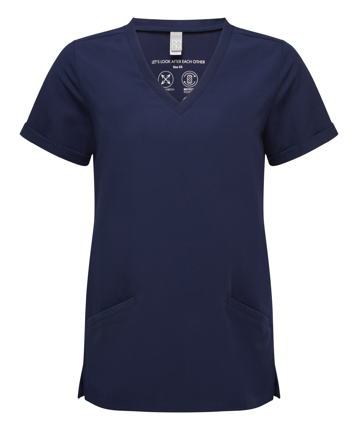 Womens Invincible Onna-stretch tunic | navy