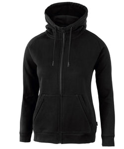 Womens Lenox  athletic full-zip hoodie | black