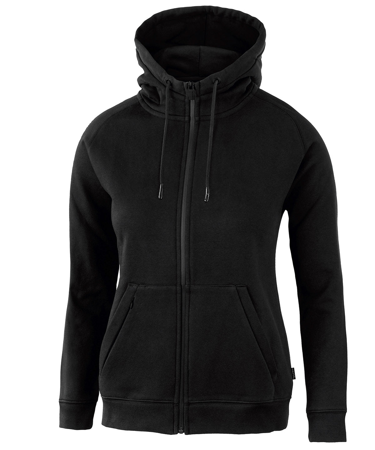 Womens Lenox  athletic full-zip hoodie | Black