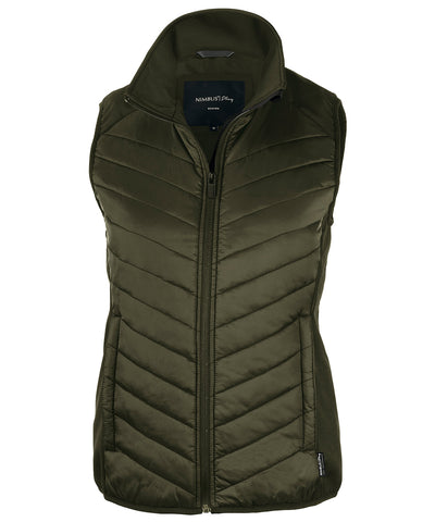 Womens Benton  versatile hybrid vest | olive